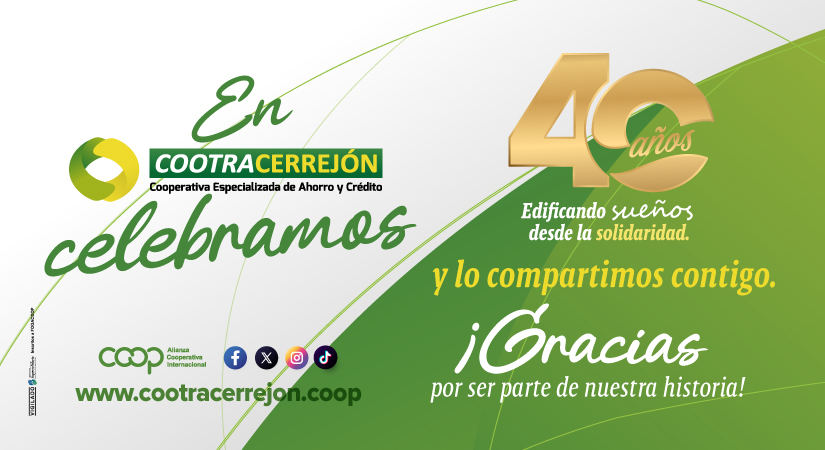 Cootracerrejón: 40 años construyendo confianza y progreso en la Región Caribe