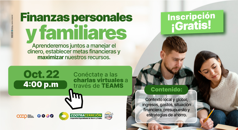 ¿Quieres aprender a manejar mejor tu dinero, ahorrar sin sacrificios y construir un futuro financiero tranquilo?