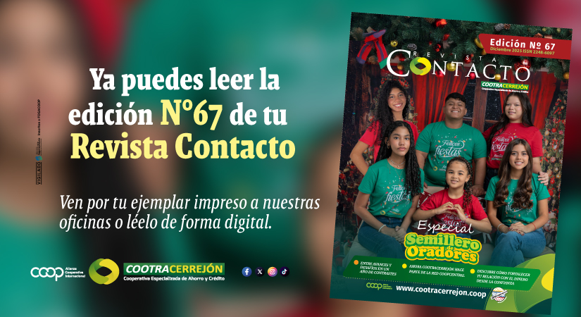 Lee la edición navidad de la Revista Contacto