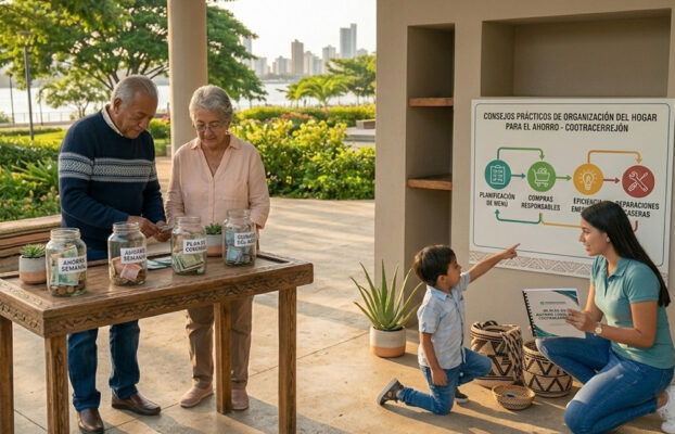 Organización del hogar con enfoque en ahorro: pequeños cambios, grandes resultados