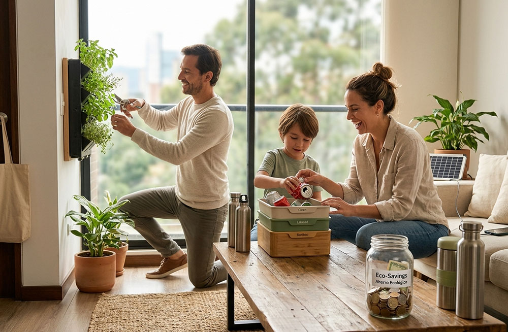 Eco-hogar, tendencias sencillas para hacer tu casa más sostenible