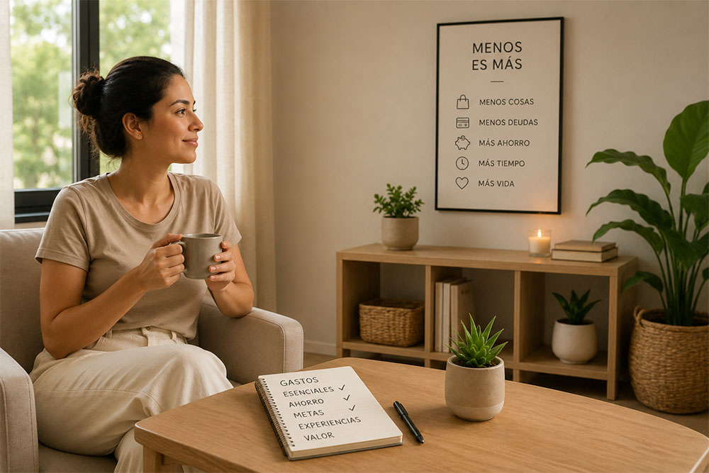 Minimalismo financiero: vive con menos, vive mejor
