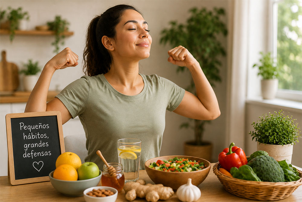 Cómo fortalecer el sistema inmunológico de forma natural