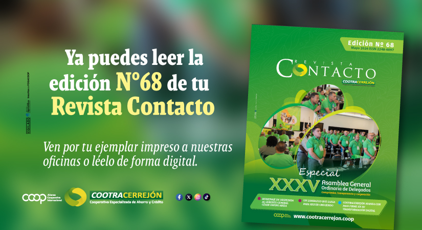 Descubre la nueva edición #68 de Revista Contacto