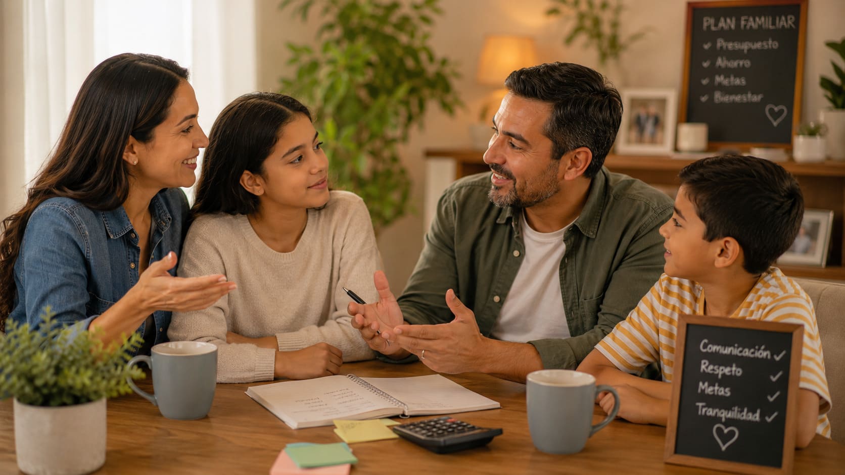 Cómo hablar de dinero en familia sin generar conflictos