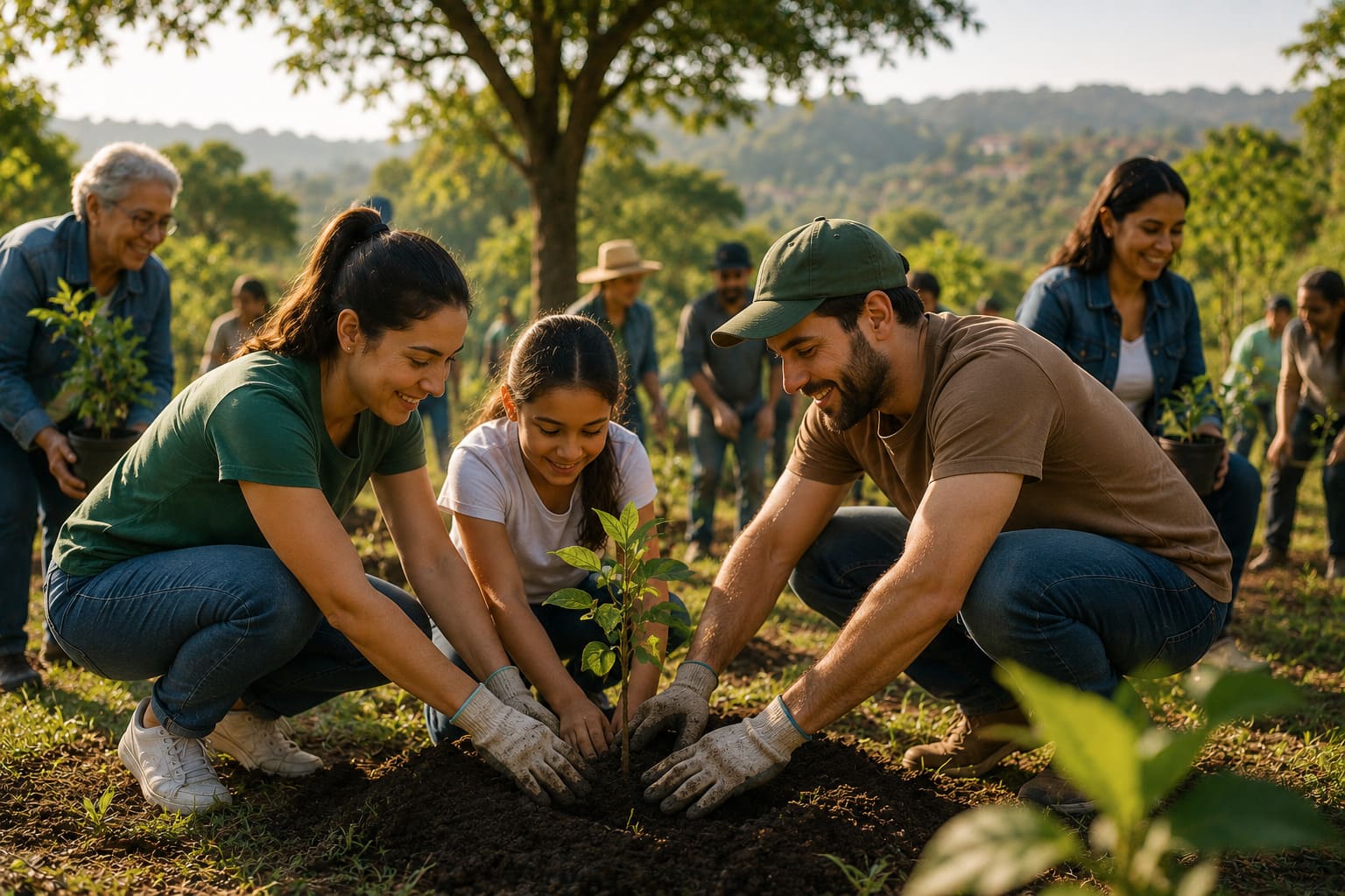 De la semilla al bosque: así floreció una comunidad gracias a la fuerza solidaria