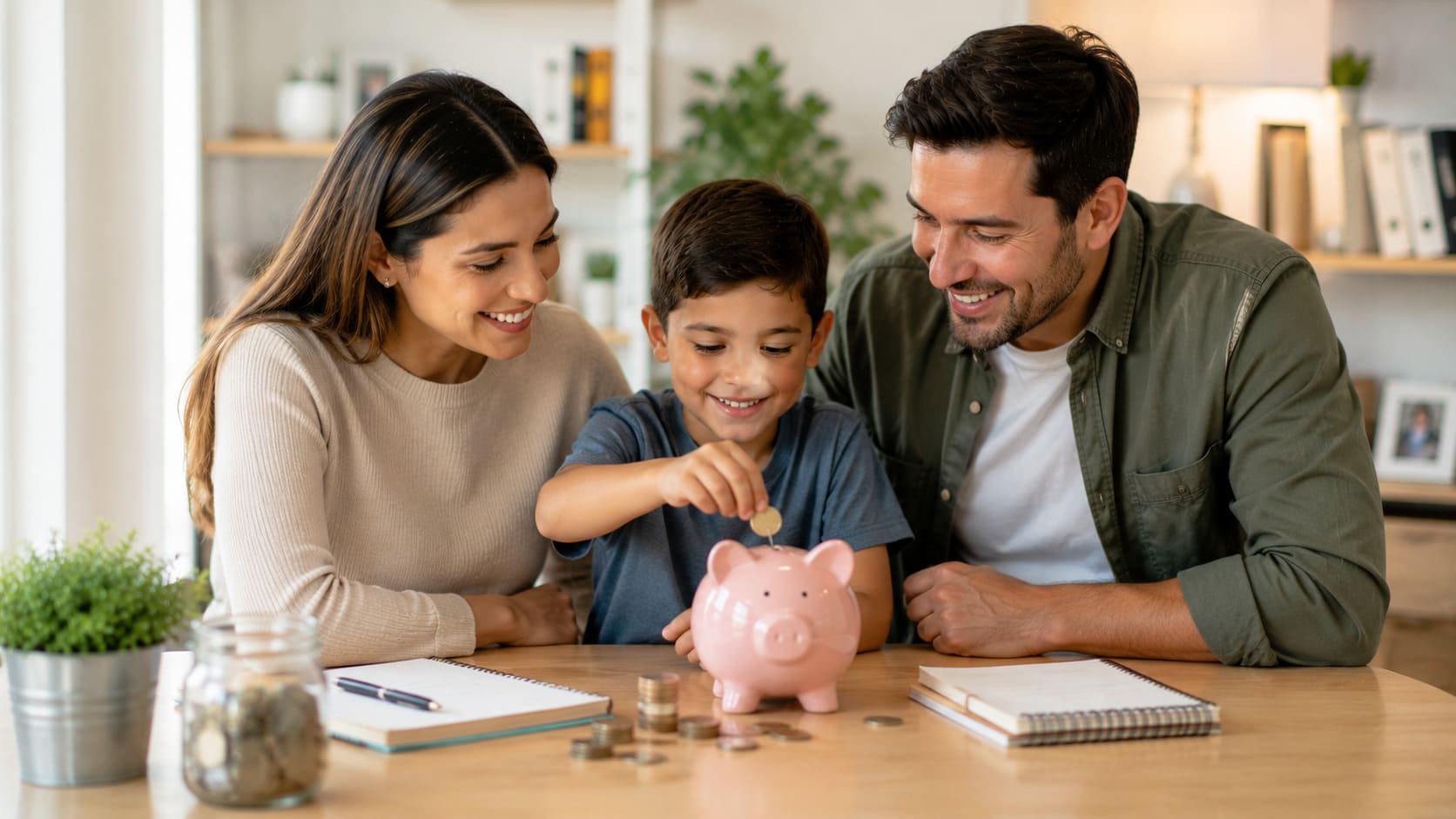 Educación financiera para niños: hábitos sencillos que pueden durar toda la vida