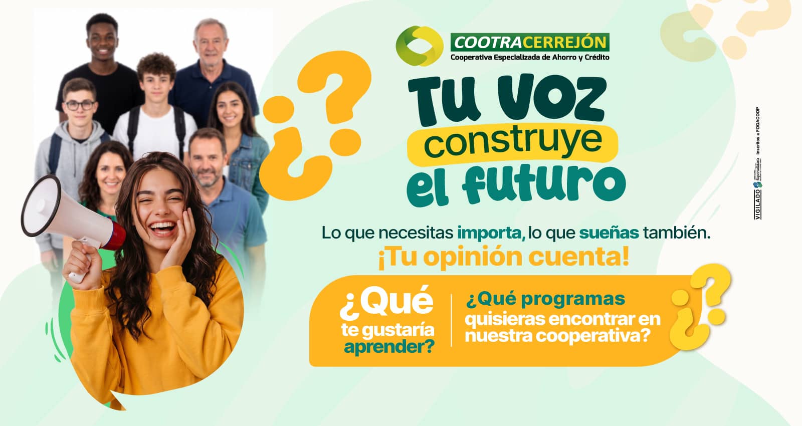 TU VOZ construye el futuro